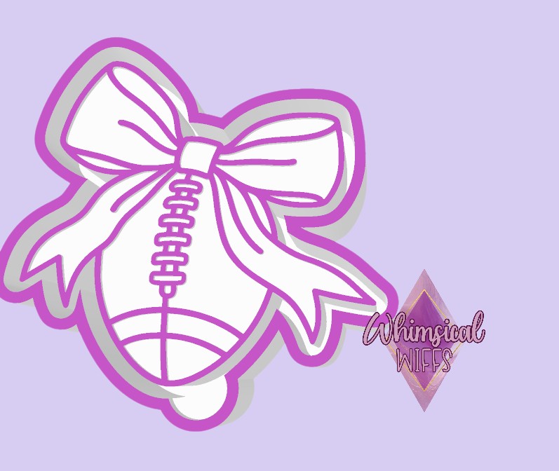Football with Bow Mold