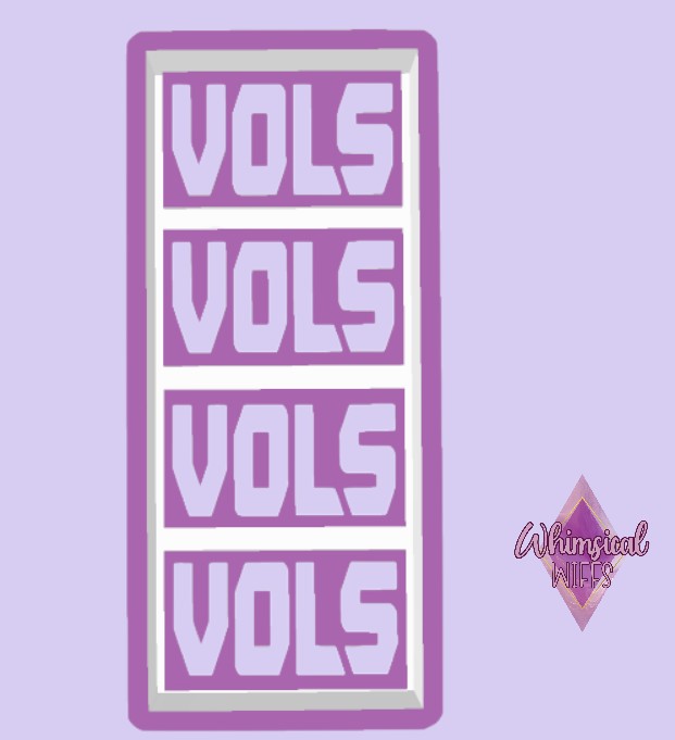 Vols Snapbar WAX Mold