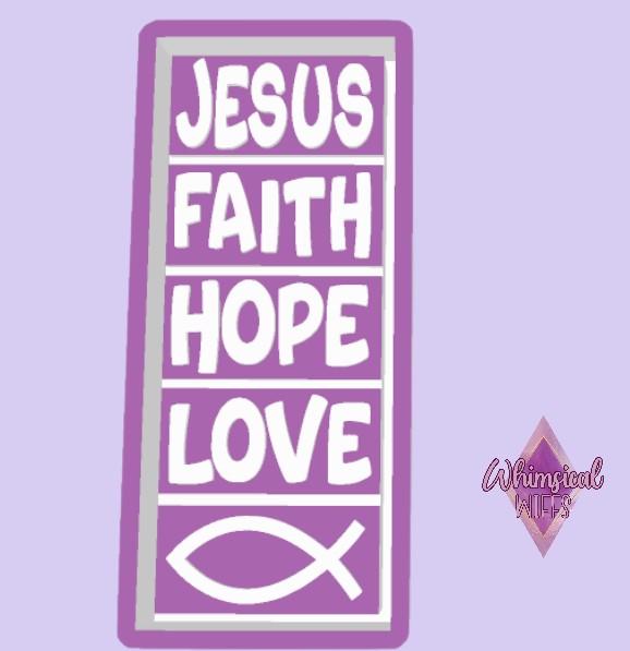 Faith Snapbar WAX Mold