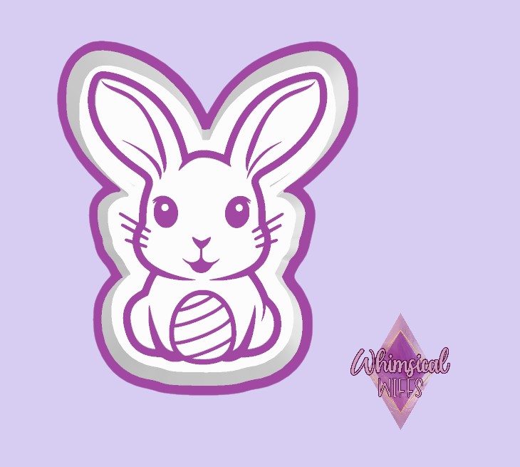Bunny with Egg Mold