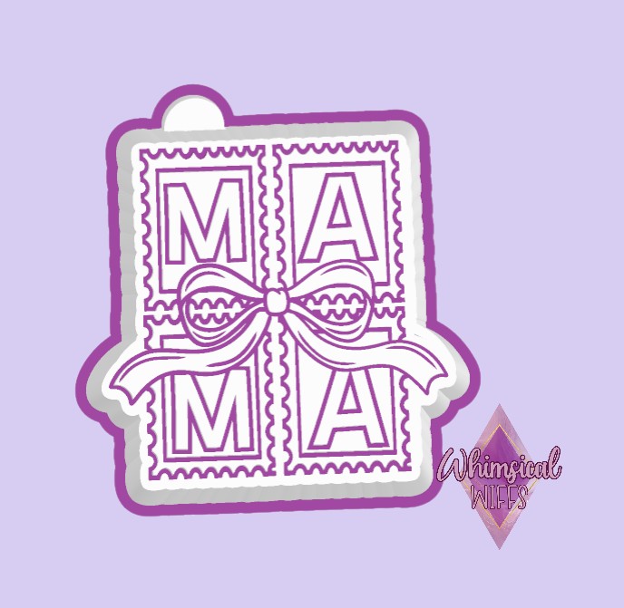 Mama Bow Stamp Mold