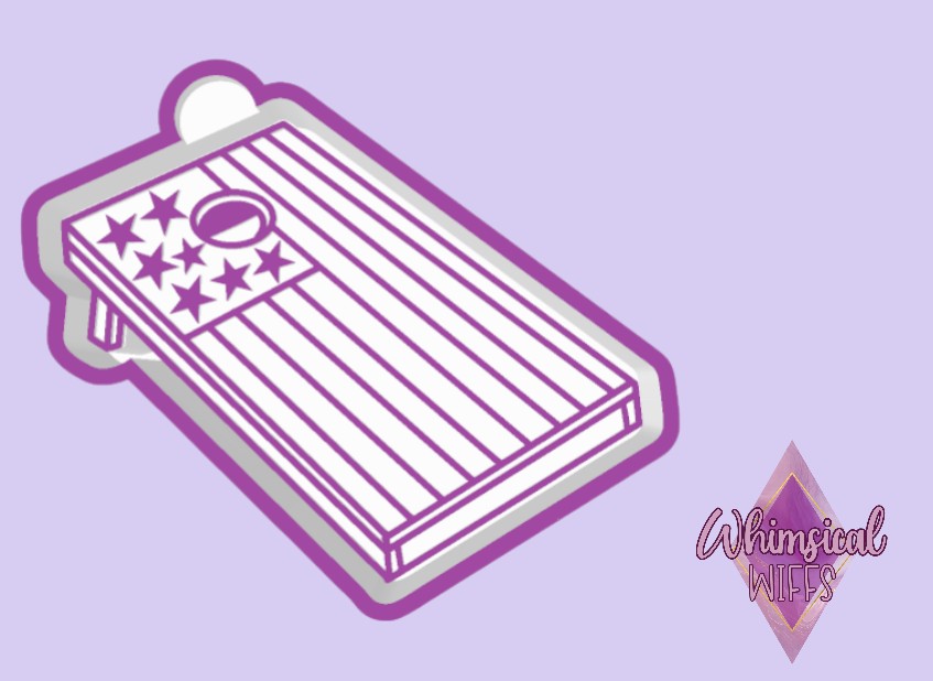 American Flag Cornhole Mold