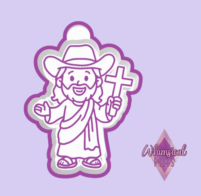 Cowboy Jesus Mold