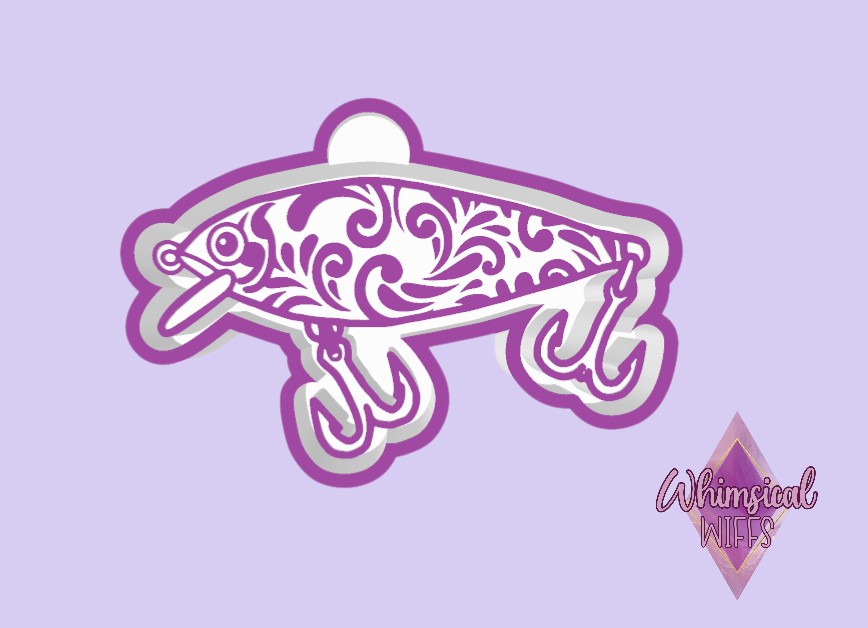 Tooled Leather Lure Mold