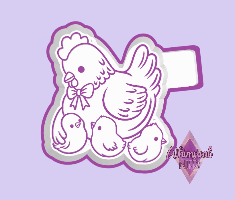 Mama & Chicks Mold