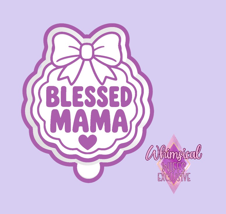 Blessed Mama frame Mold