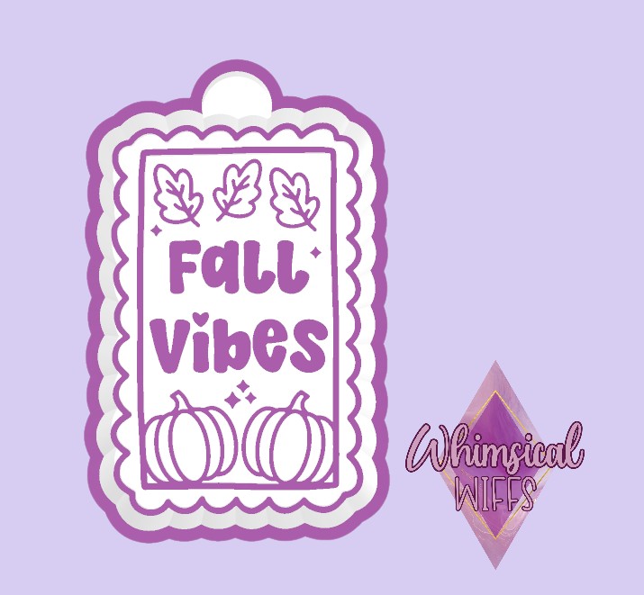 Long Stamp Fall Vibes Mold