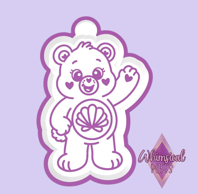 Seashell Caring Bear Mold