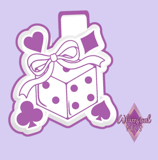 Dice Bow Suits Mold