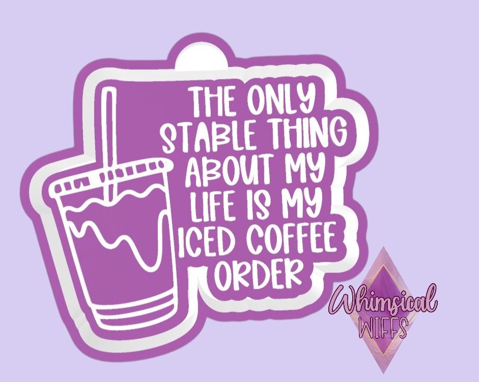 Iced Coffee Order Mold