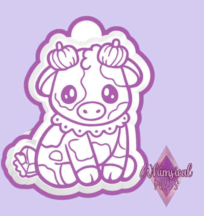 Pumpkin Pie Cow Mold
