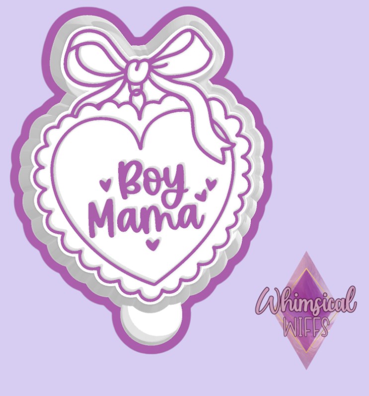 Boy Mama Locket Mold