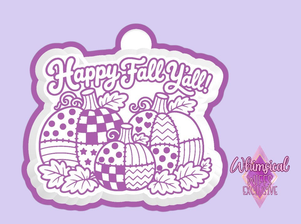 Happy Fall Patchwork Mold