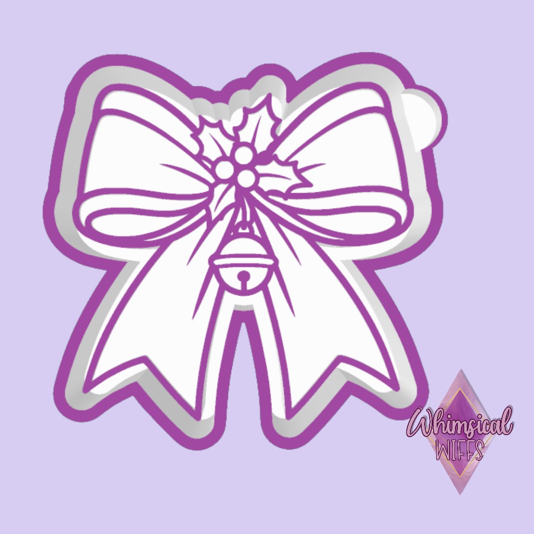 Holly Bow Mold