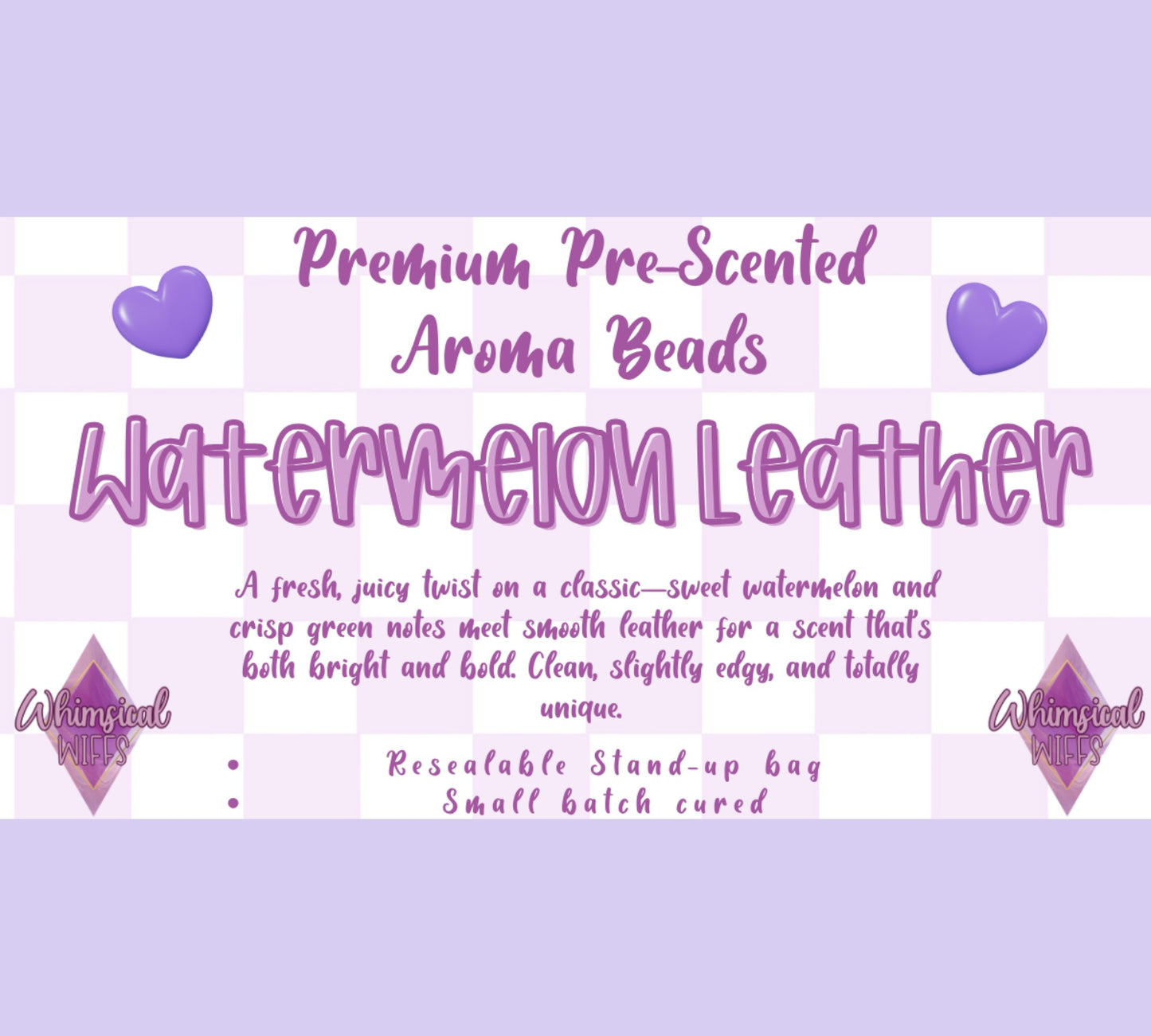 Watermelon Leather Prescented Aroma Beads