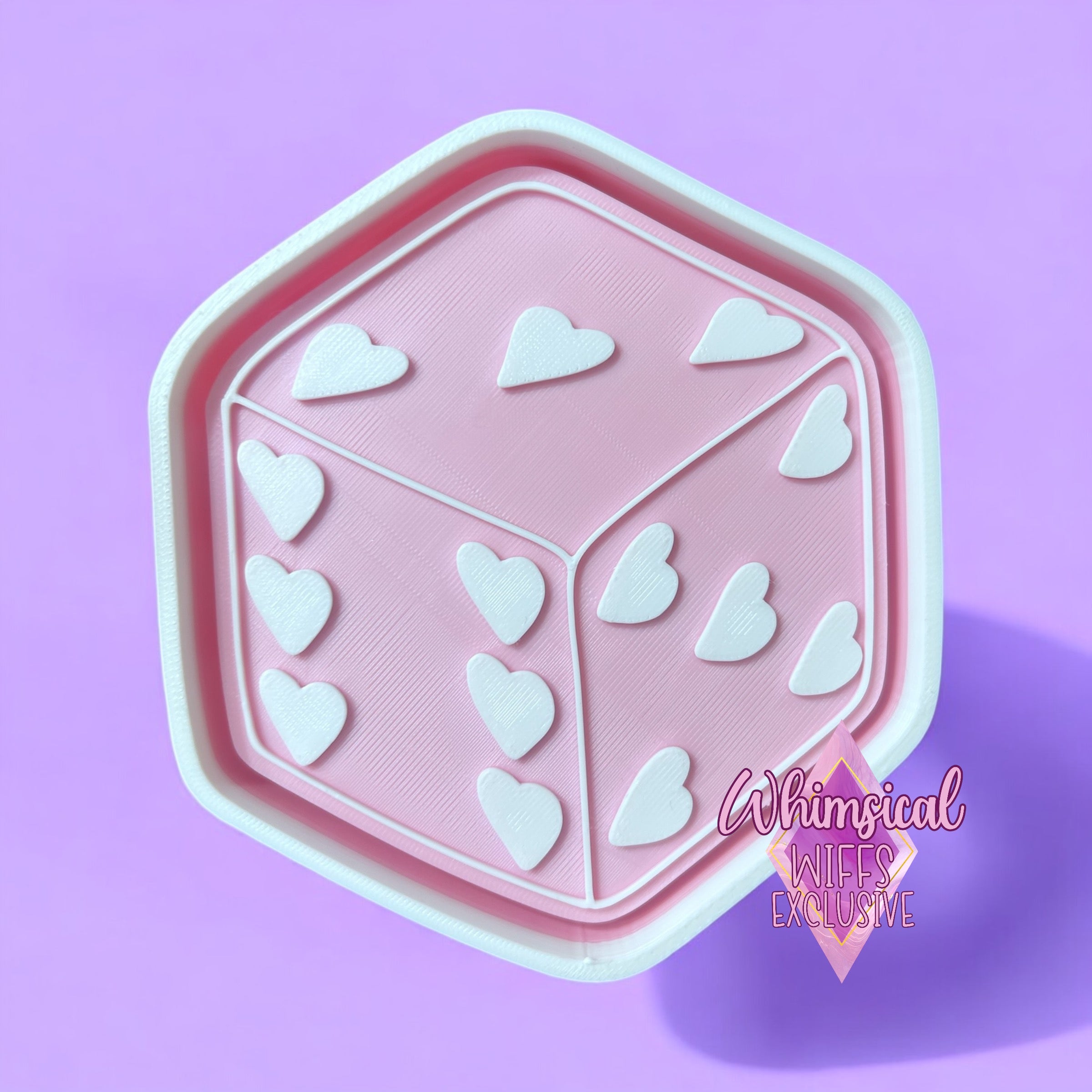 Heart dice – Whimsical Wiffs Freshie Molds & More