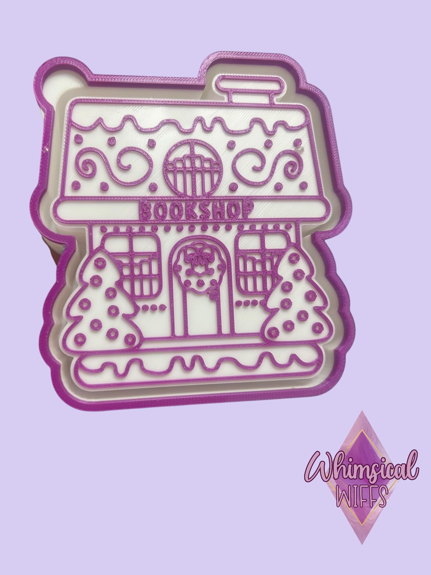 Christmas Bookshop Mold