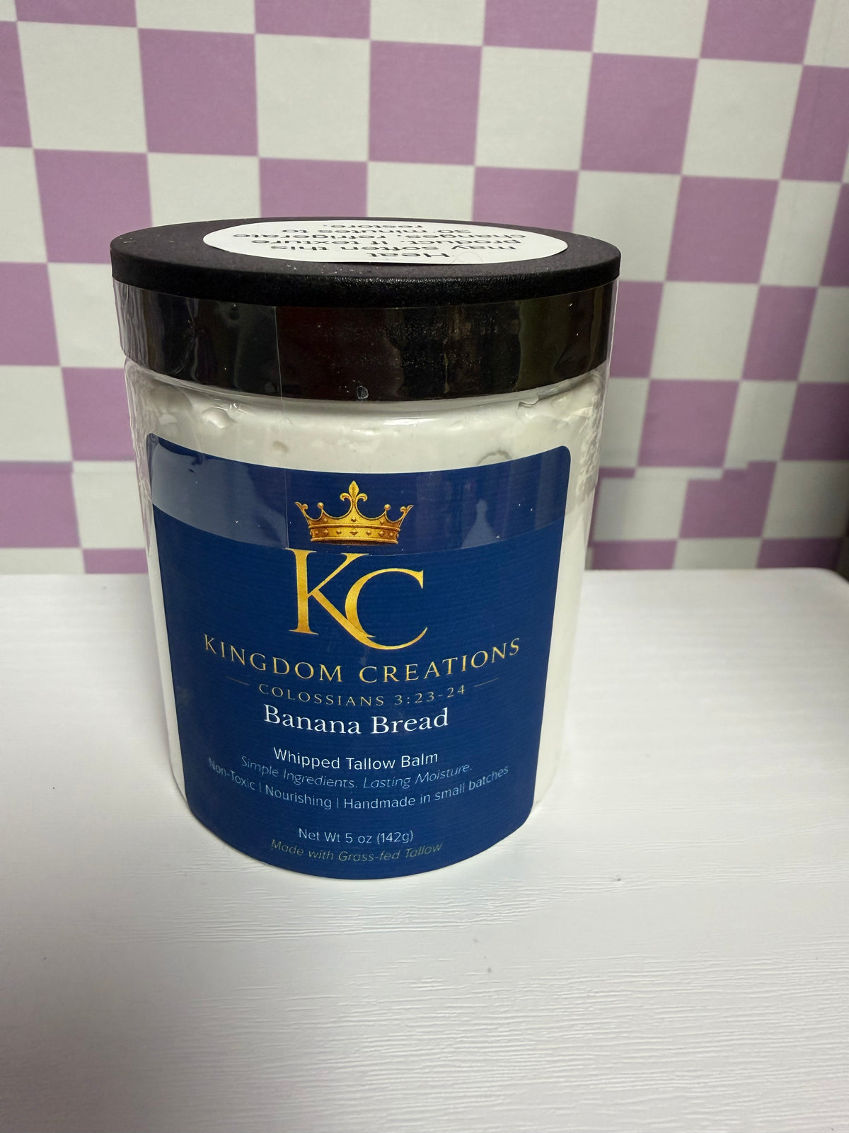 Banana Bread Whipped Tallow Balm – 5 oz