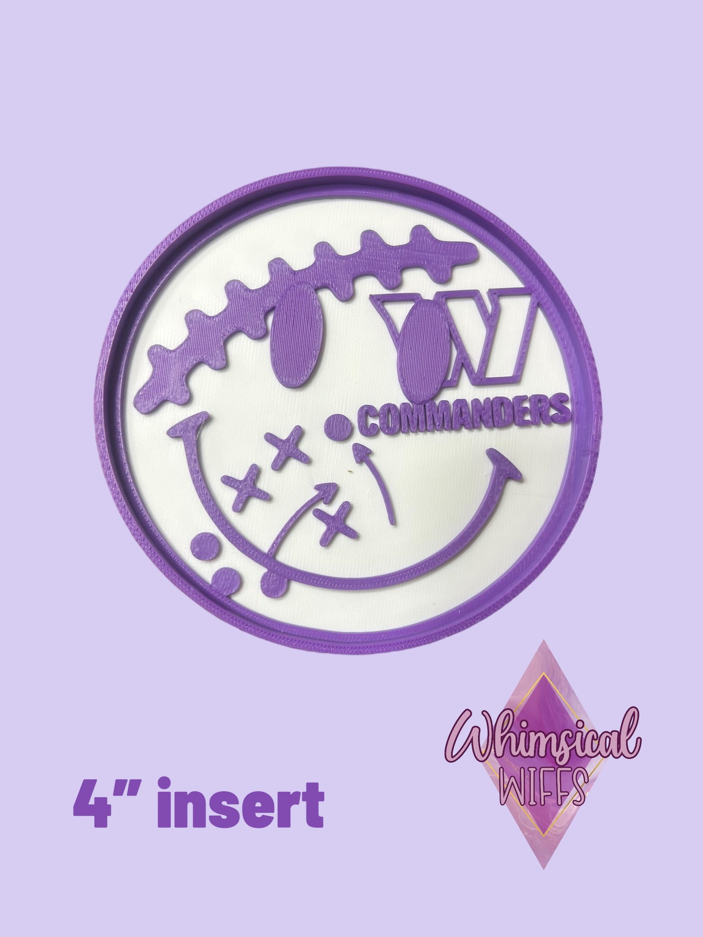 4” Football Team Inserts