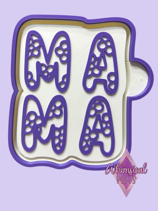 Floral Mama Mold
