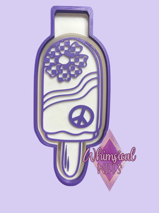 Groovy Popsicle Mold