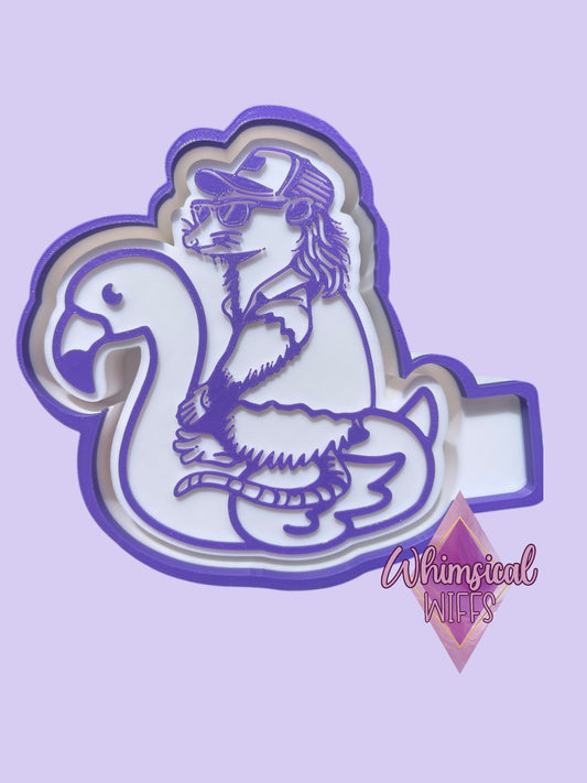 RYC Opposum on Floatie Mold