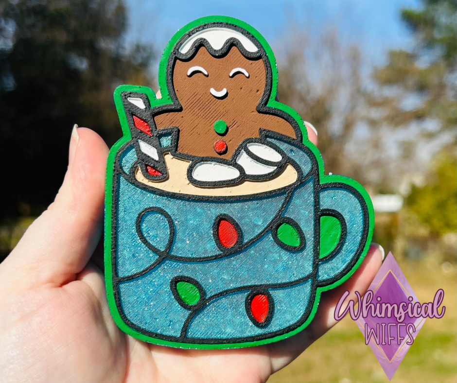 Hot Cocoa Gingerbread Freshie