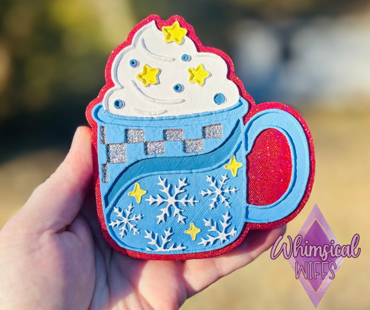 Groovy Snowflake Mug Freshie