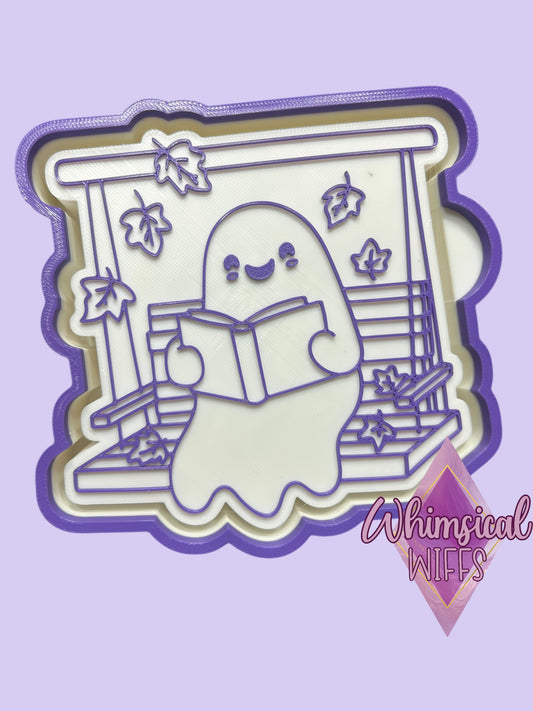 Autumn Vibes Ghost Reading Mold