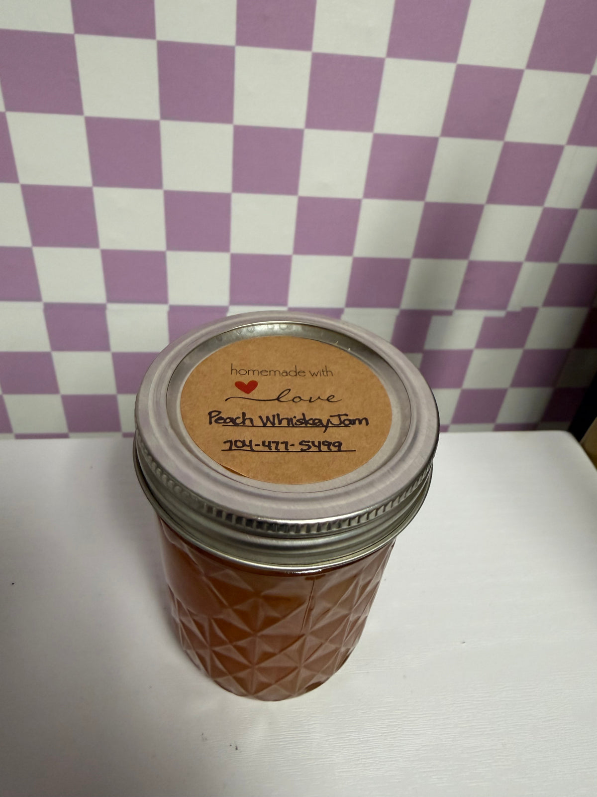 Peach Whiskey Jam by JP's Jammin' Jars