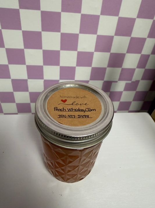 Peach Whiskey Jam by JP's Jammin' Jars