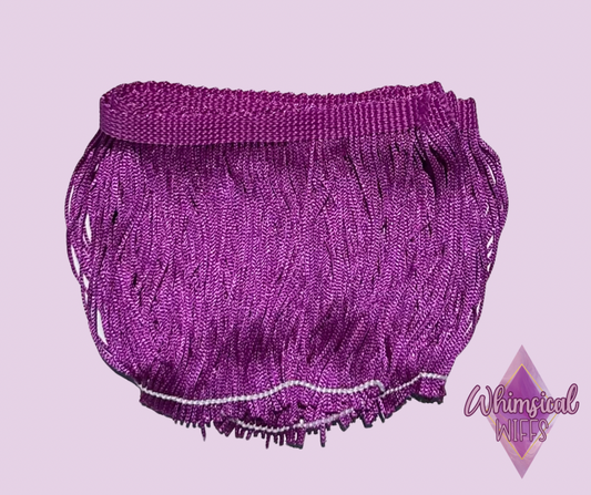 “Lilac Sparkle” 4” Fringe