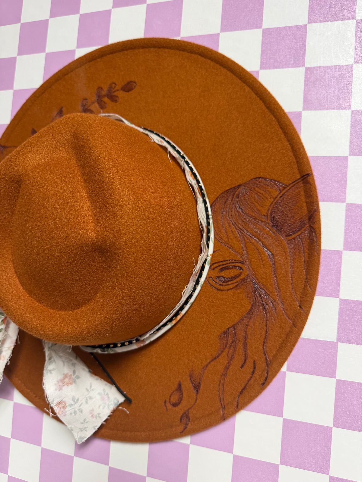Hand-Engraved Hat #10