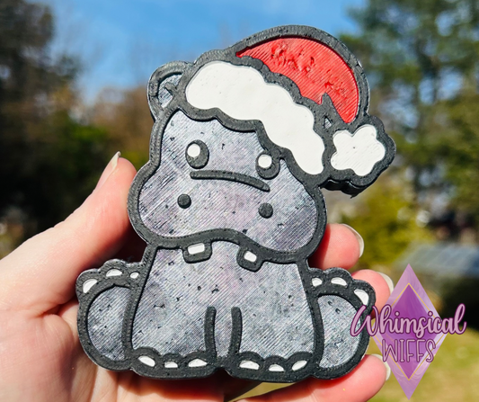 Christmas Hippo Freshie