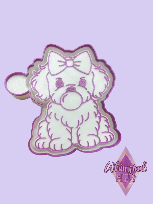Doodle blowing bubble Mold