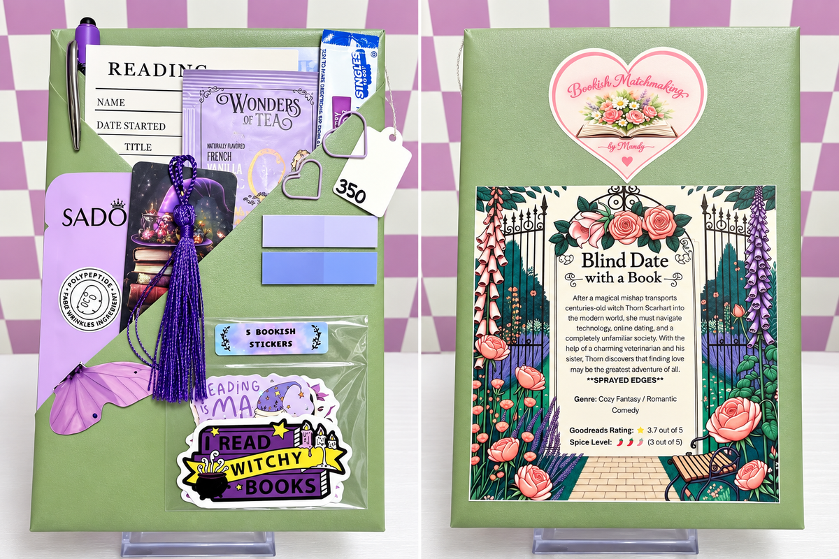 350 Sprayed Edge Blind Date with a Book