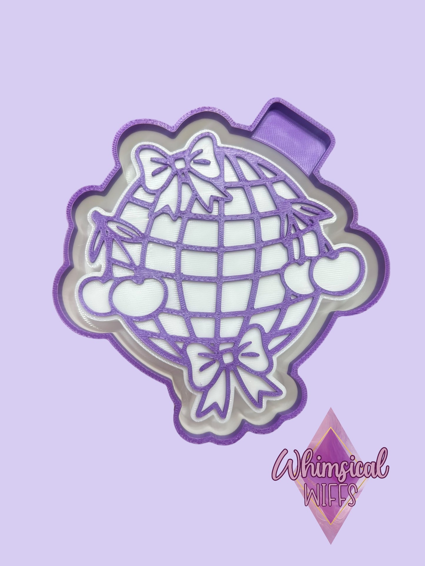 Disco with cherries & bows Mold