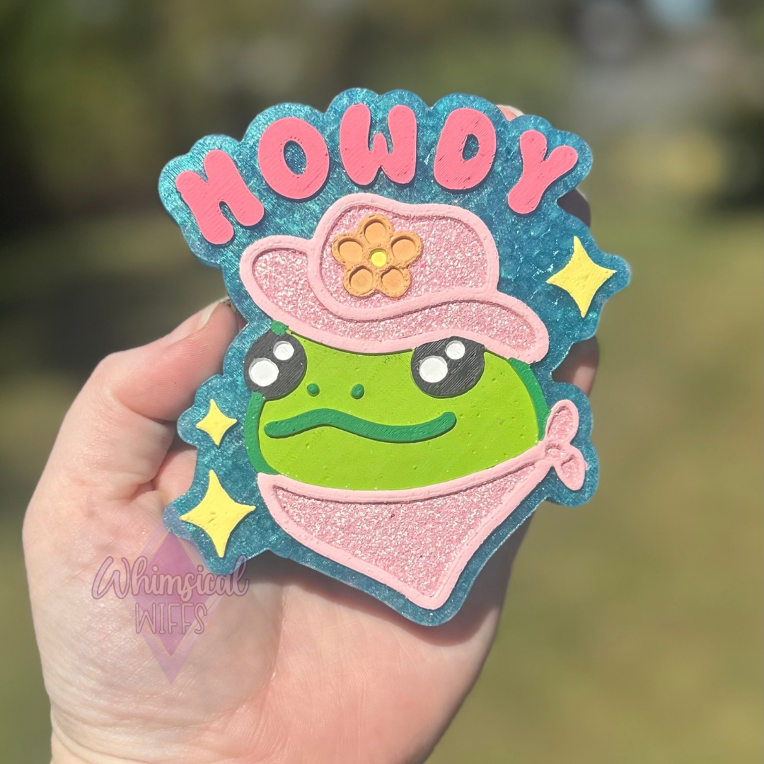 Howdy Frog Freshie