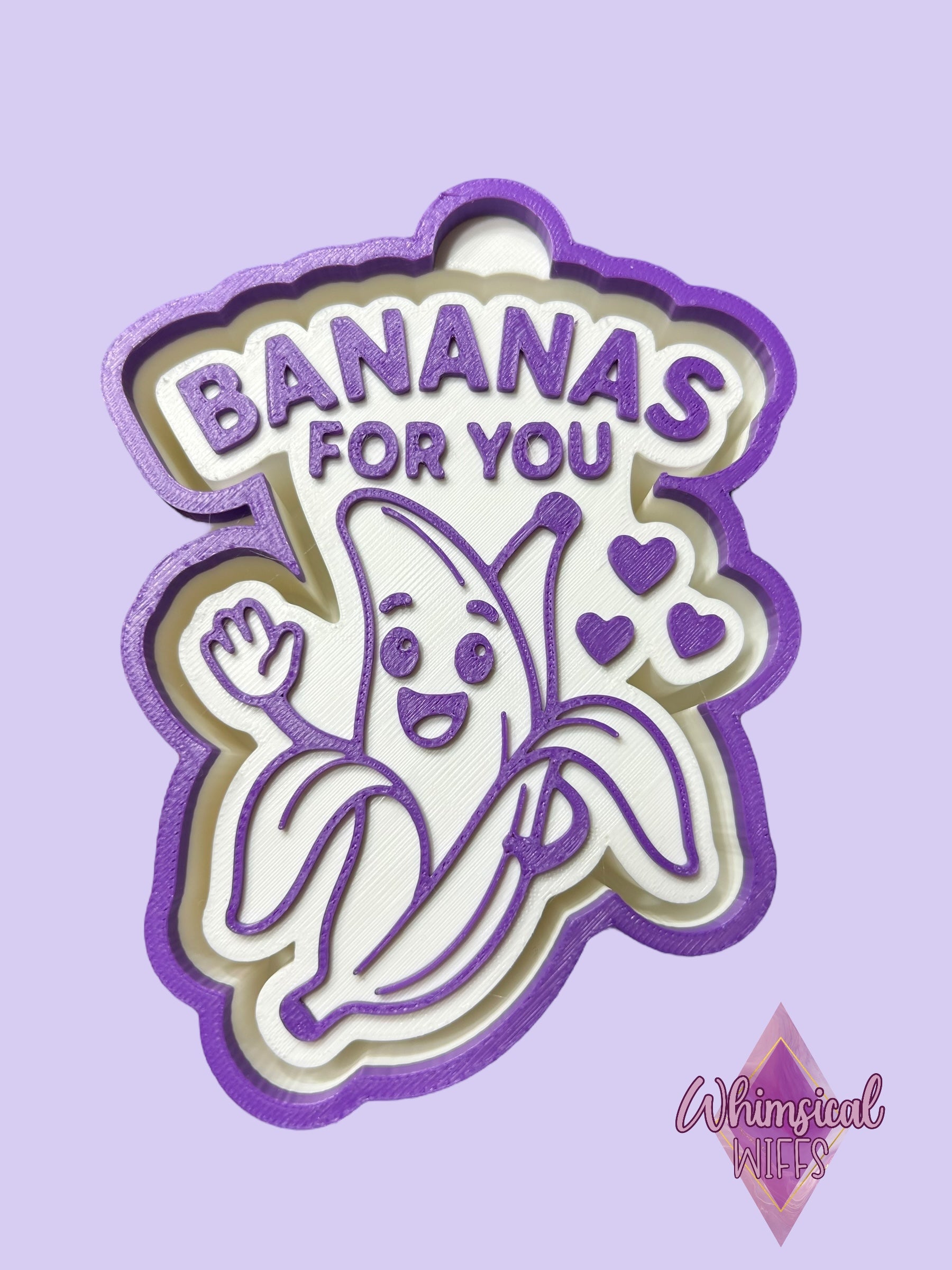Bananas for you mold – Whimsical Wiffs Freshie Molds & More