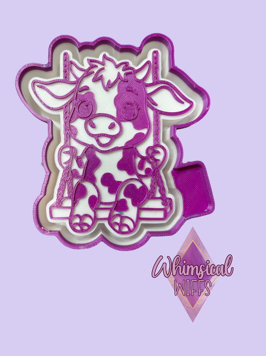 Cow on a swing Mold