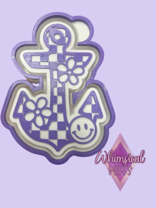 Checkered Anchor Mold