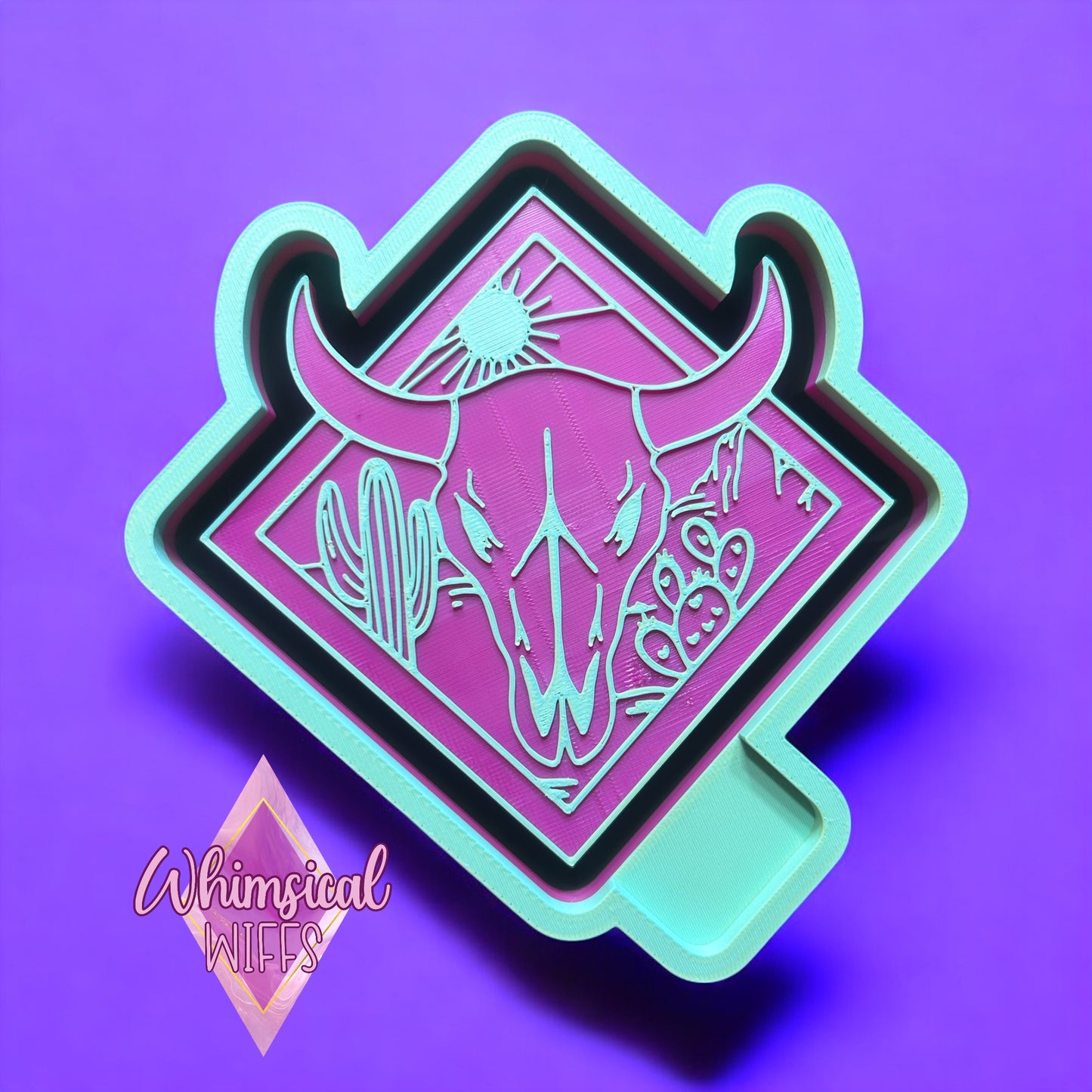 Desert scene Bull Mold