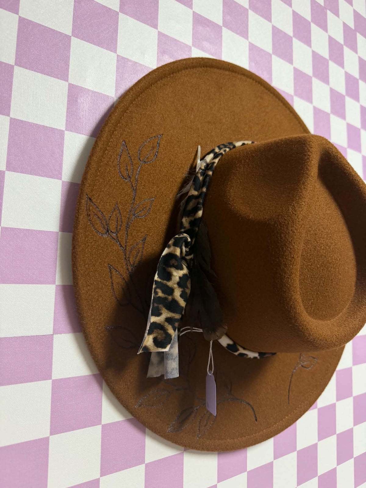 Hand-Engraved Hat #11