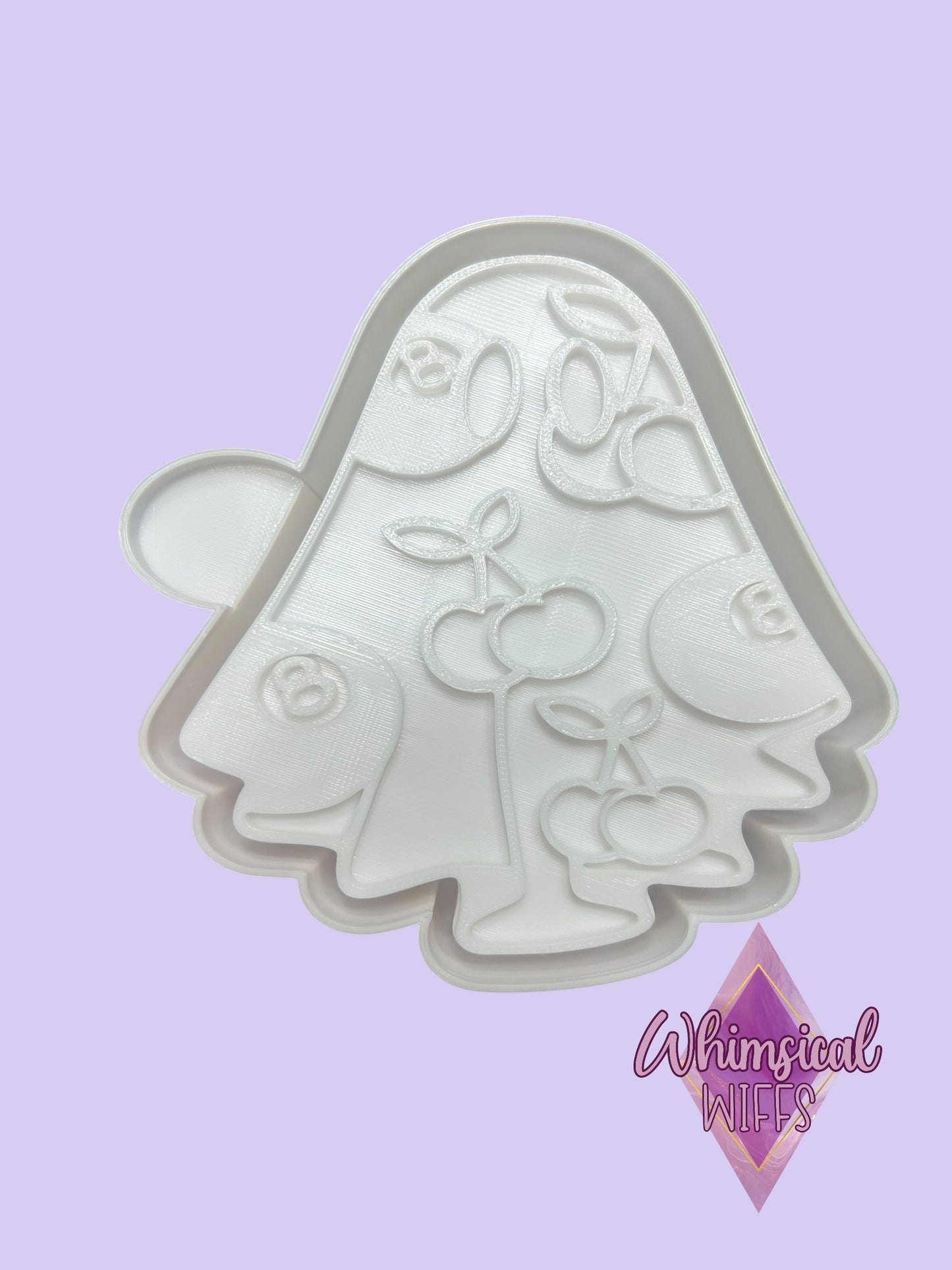 Ghost with cherries & 8 balls Mold