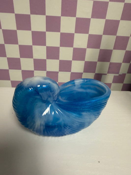 Resin Shell Planter