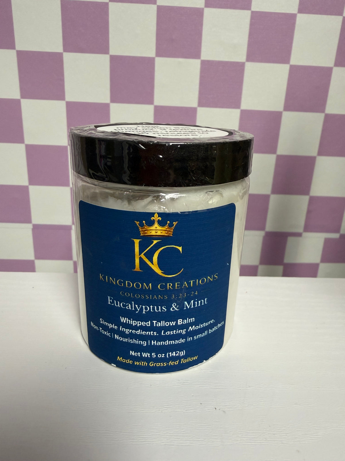 Eucalyptus & Mint Whipped Tallow Balm – 5 oz