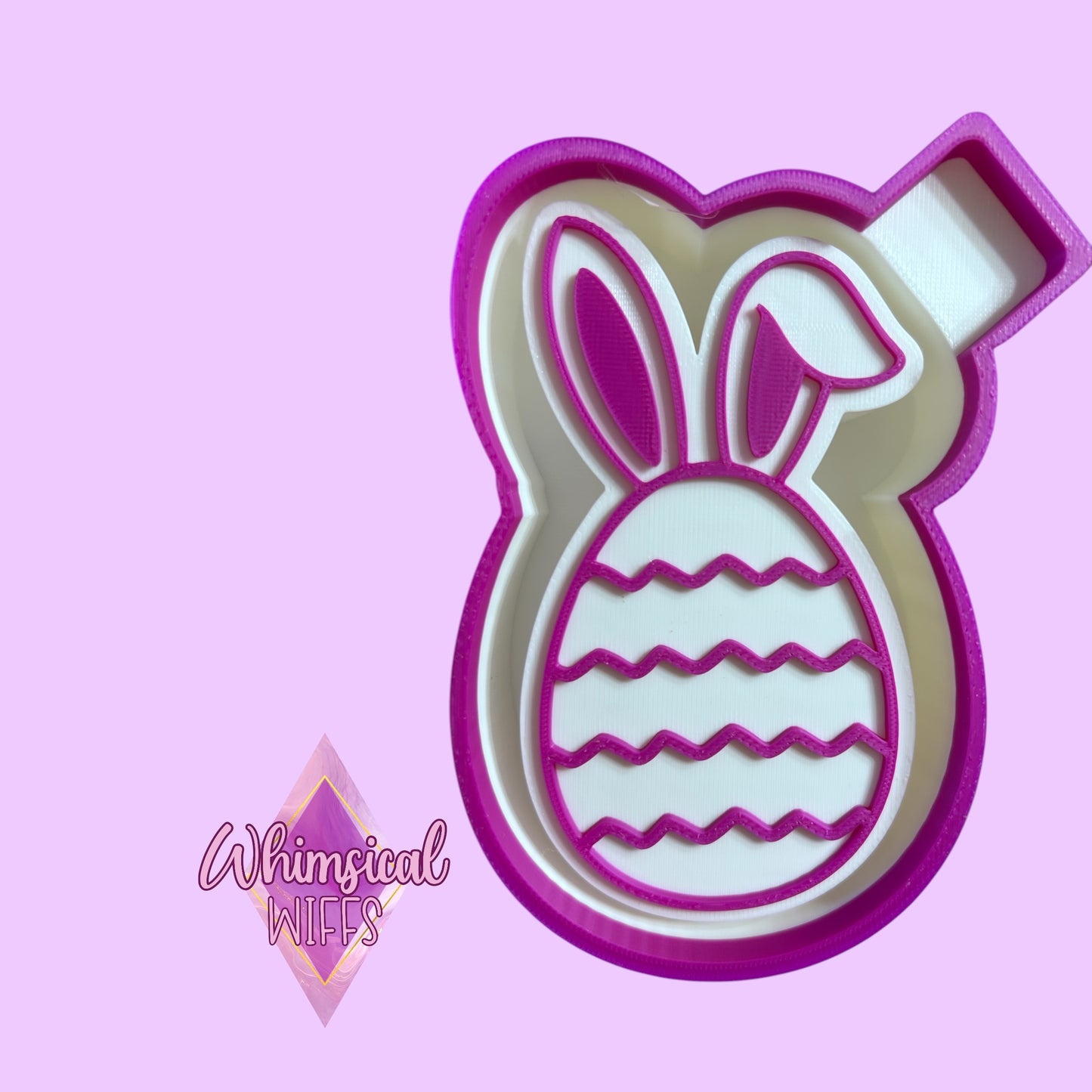 Egg with bunny ears