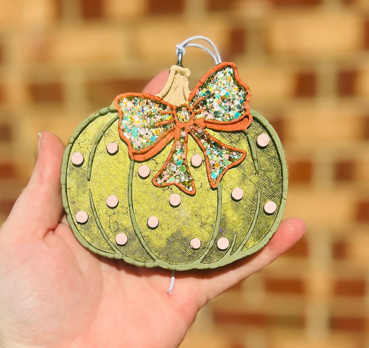 Polka Dot Pumpkin Mold