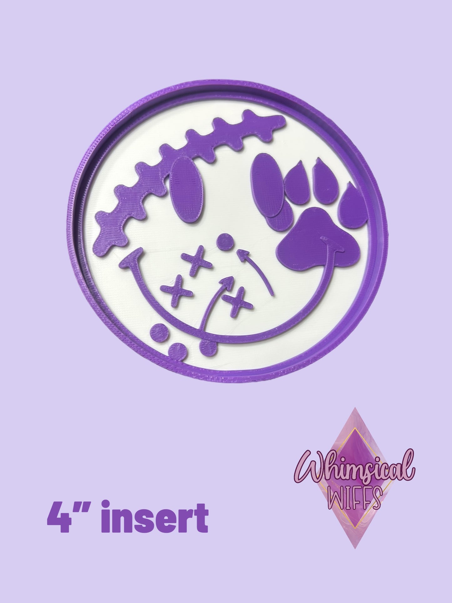 4” Football Team Inserts