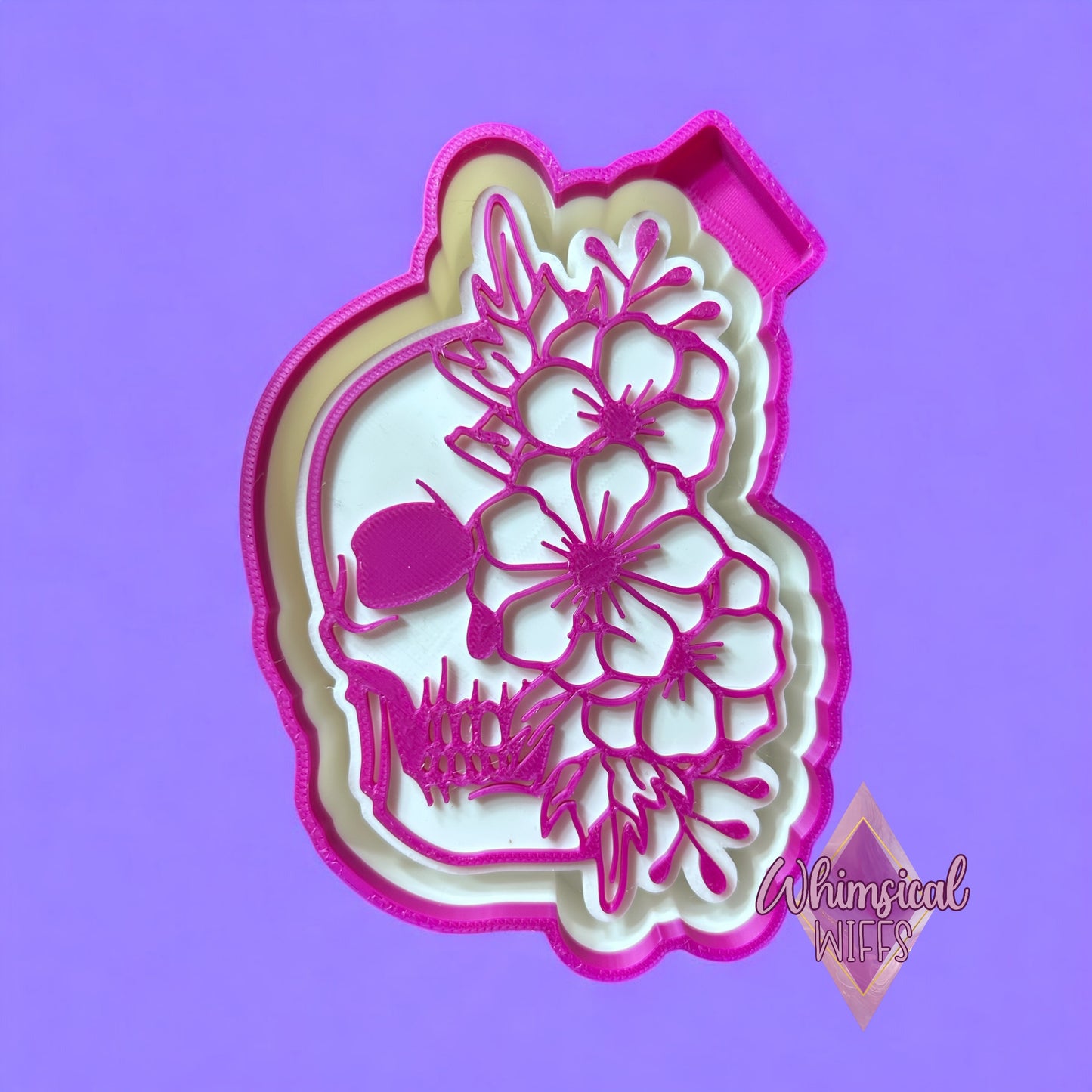 Floral skull